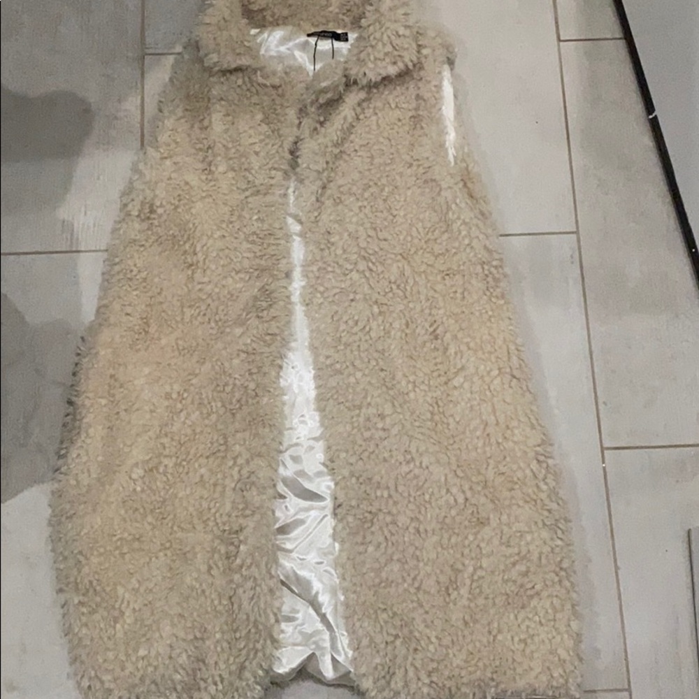 Boohoo teddy vest